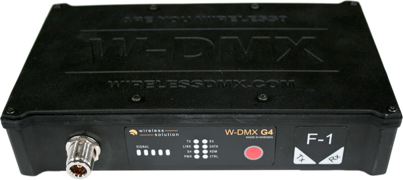 Visuel Fiche complète : W-DMX BlackBox F-1 G4