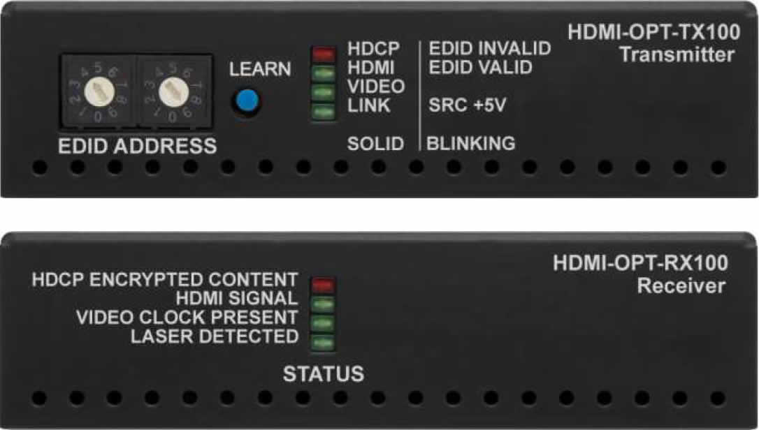Visuel Fiche complète : LIGHTWARE HDMI-Optique TX-RX100 set